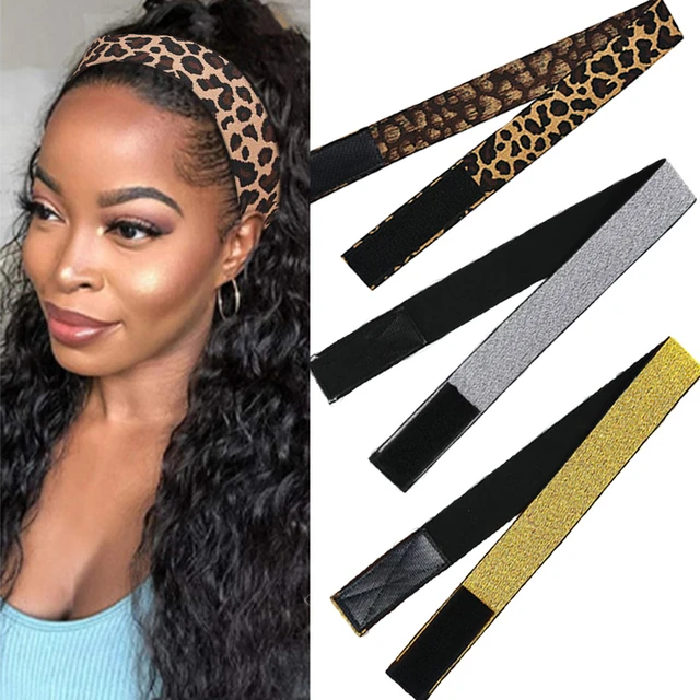 Elastic Bands for Wig - 4 Pcs Wig Band for Edge Wrap to Lay Edges, Lace  Melting Elastic Band for Lace Frontal Melt, Edge Band for Lace Wigs Edges  and Baby Hair