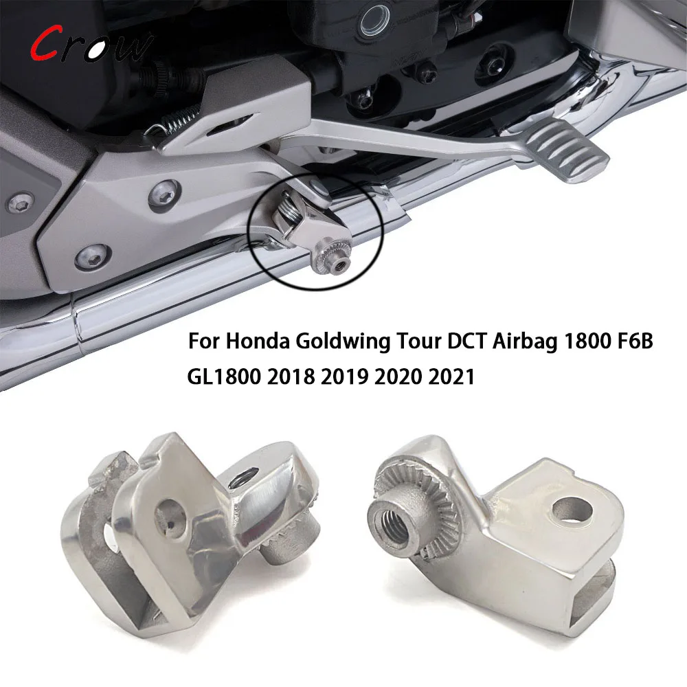 

Motorcycle Driver Footrest Adapter For Honda Goldwing Tour DCT Airbag 1800 F6B GL1800 2018 2019 2020 2021