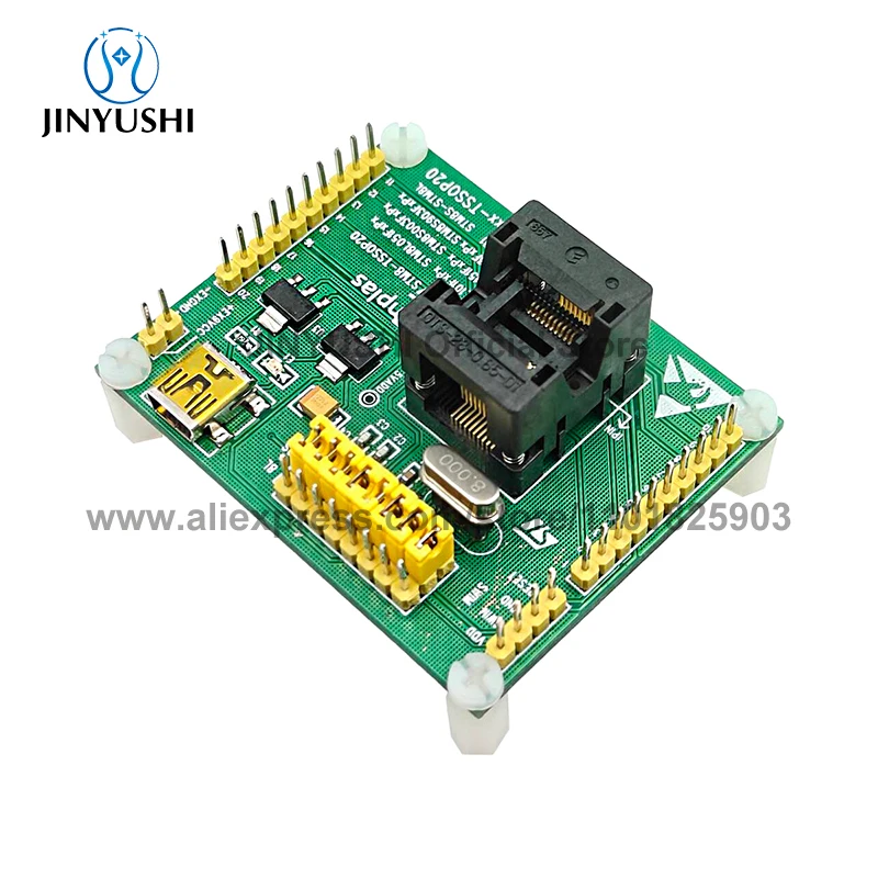 오픈탑 TSSOP20 STM8L101 STM8L151 STM8S003F STM8S103F 재고 IC 버닝 시트 어댑터 테스트 시트 테스트 소켓 테스트 벤치