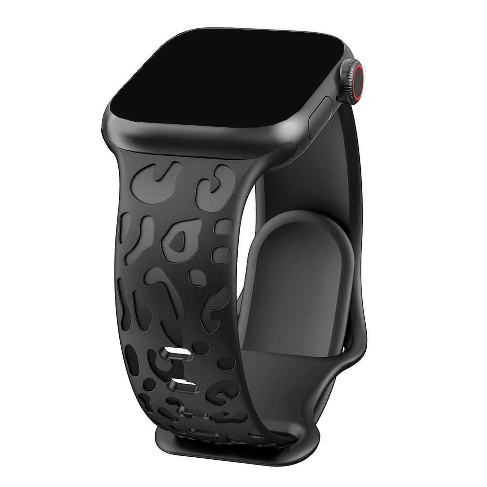 ตัวเลือกสินค้า สายนาฬิกา Apple Watch ยืดหยุ่น สลักลาย หลายขนาด