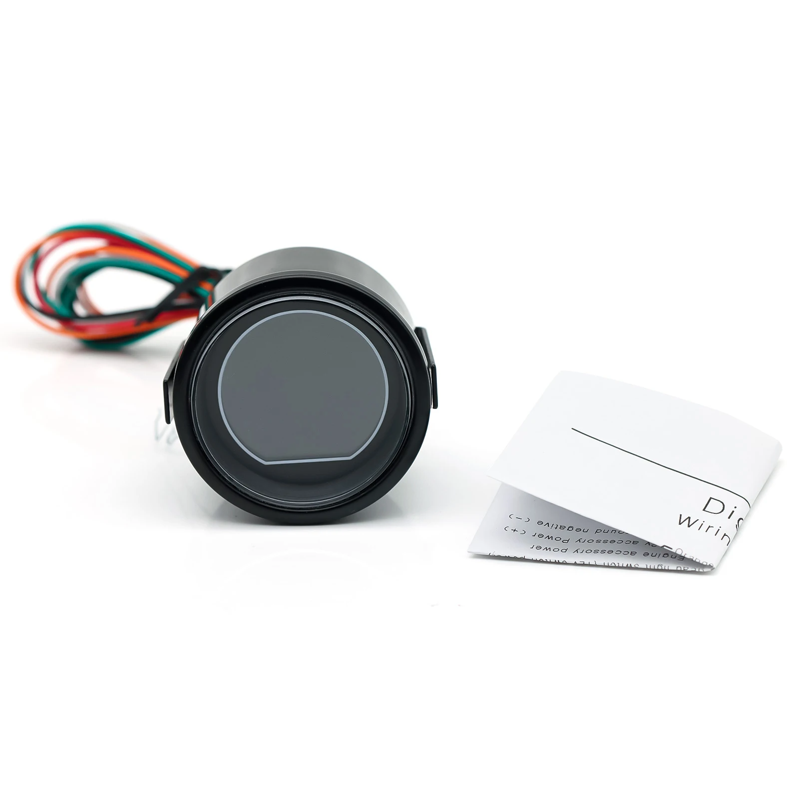 2" 52mm Tachometer Voltage Water Temp Oil Temp Oil Press Boost Vacuum Air Fuel Ratio Exhaust LED Digital Display Red Blue tachometer gauge engine tachometer tachometer meter