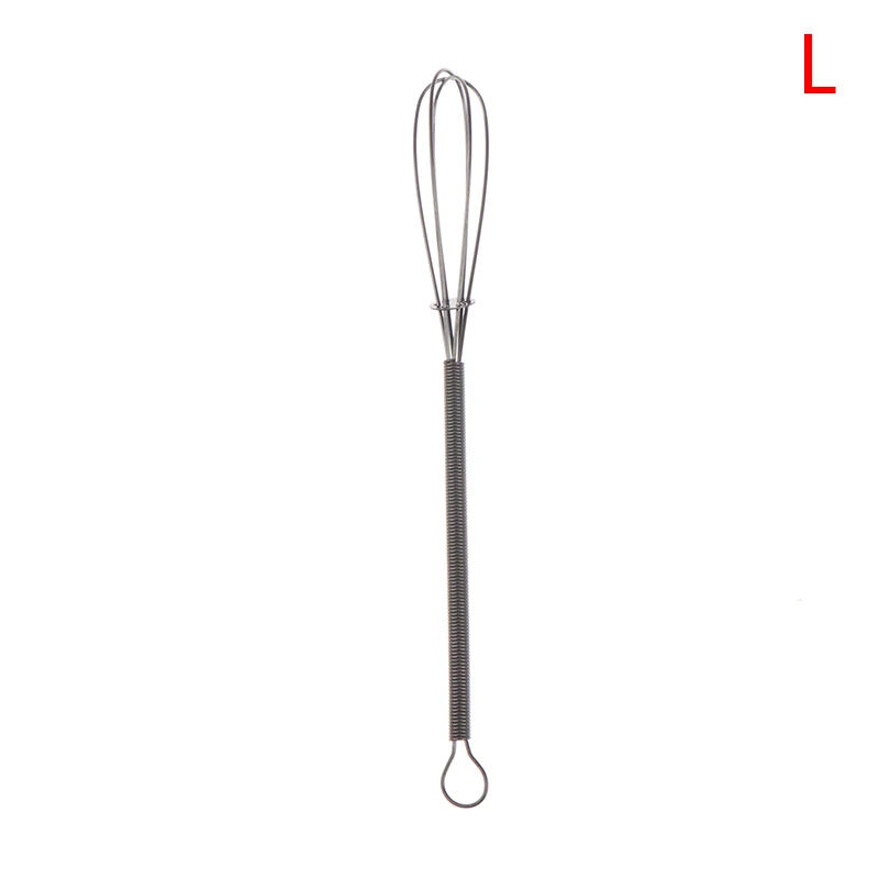 MINI Stainless steel Whisk Egg Beater Wisk Manual Balloon Wire Whisk Milk Blende egg beater