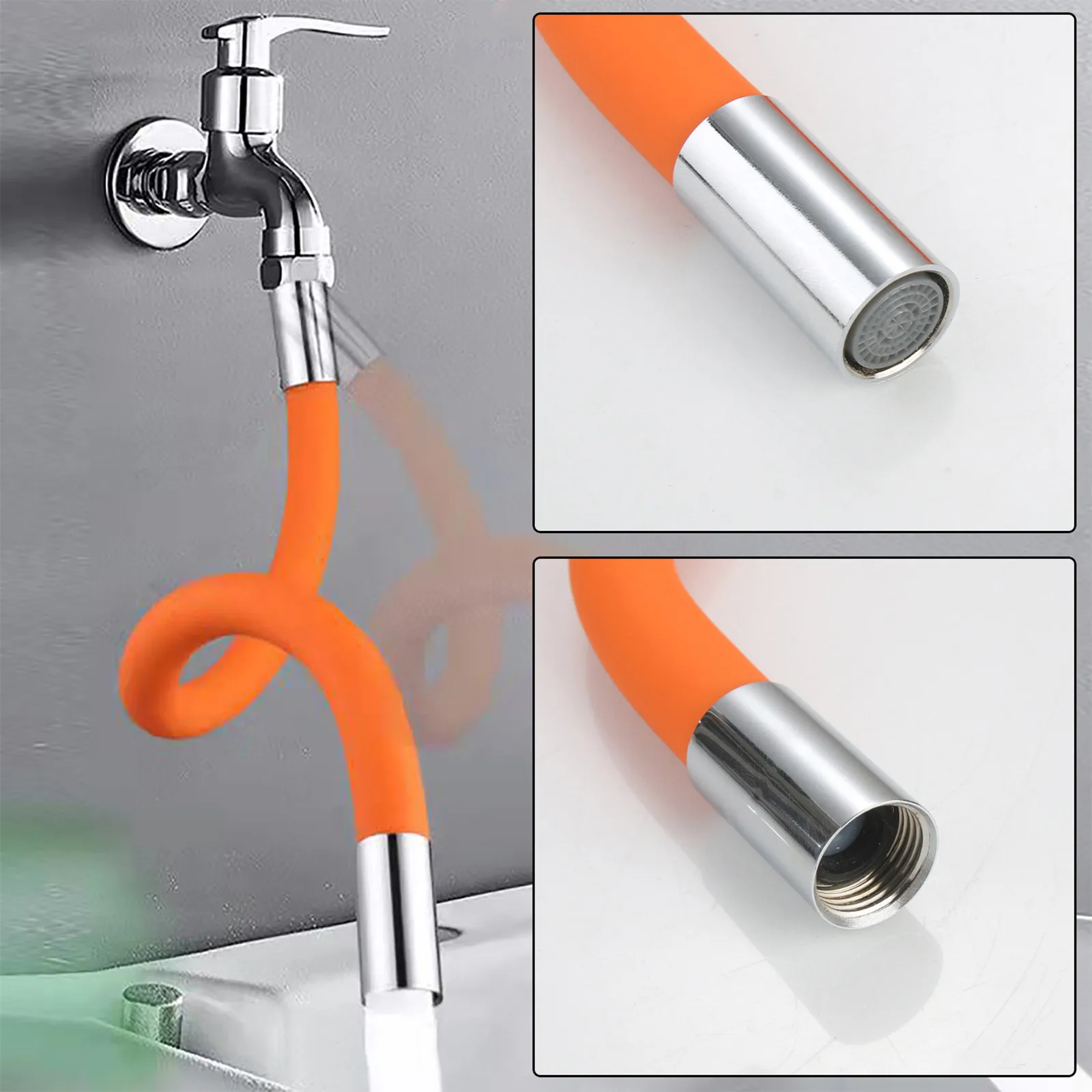 360 Degrees Household Universal Flexible Water Extender Sink Faucet