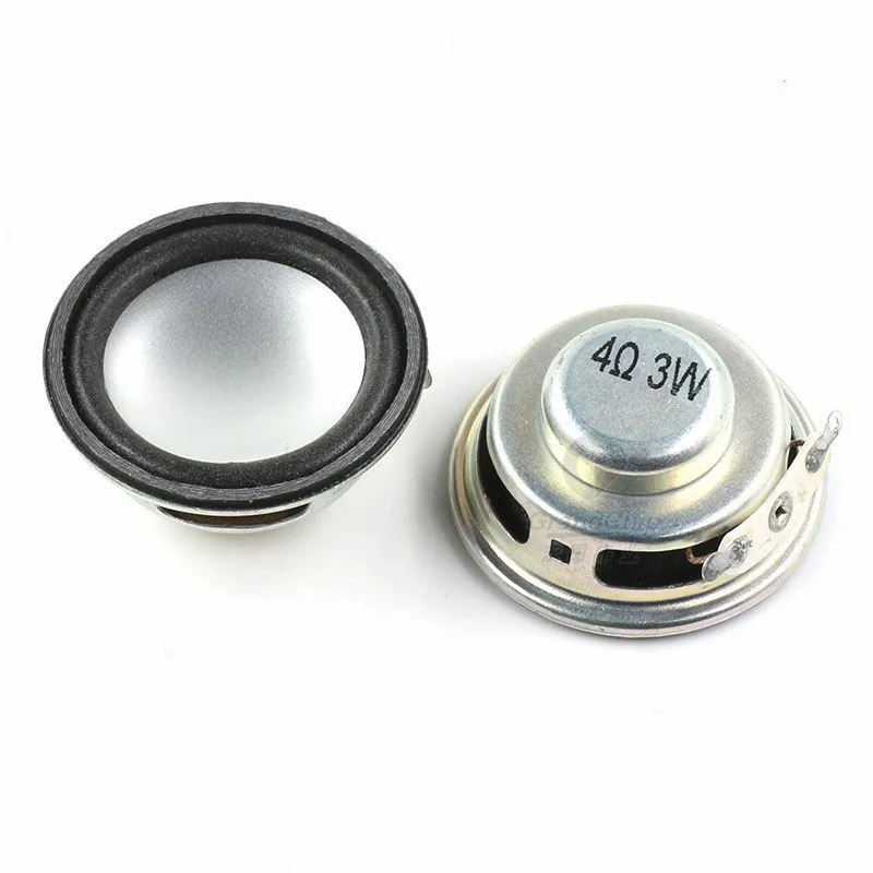 

2PCS/Lot Speaker Horn 3W 4R High Quality Diameter 4CM 5CM 40MM Mini Amplifier Rubber Gasket Loudspeaker Trumpet