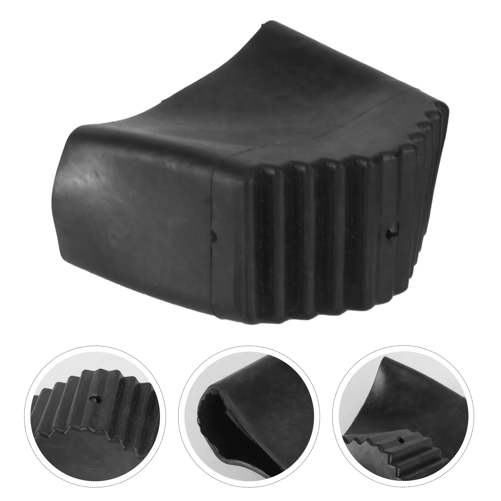 

Household Ladder Non-slip Pads Ladder Feet Covers Ladder Accessories Black