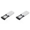 Enhanced Foldable Pocket Magnifier with LED Light - Portable Illuminated Loupe for Jewelry, Reading & Crafts (2PCS)
