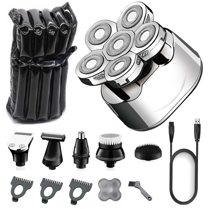 ماكينة حلاقة كهربائية متعددة الوظائف للرجال، تُستخ...