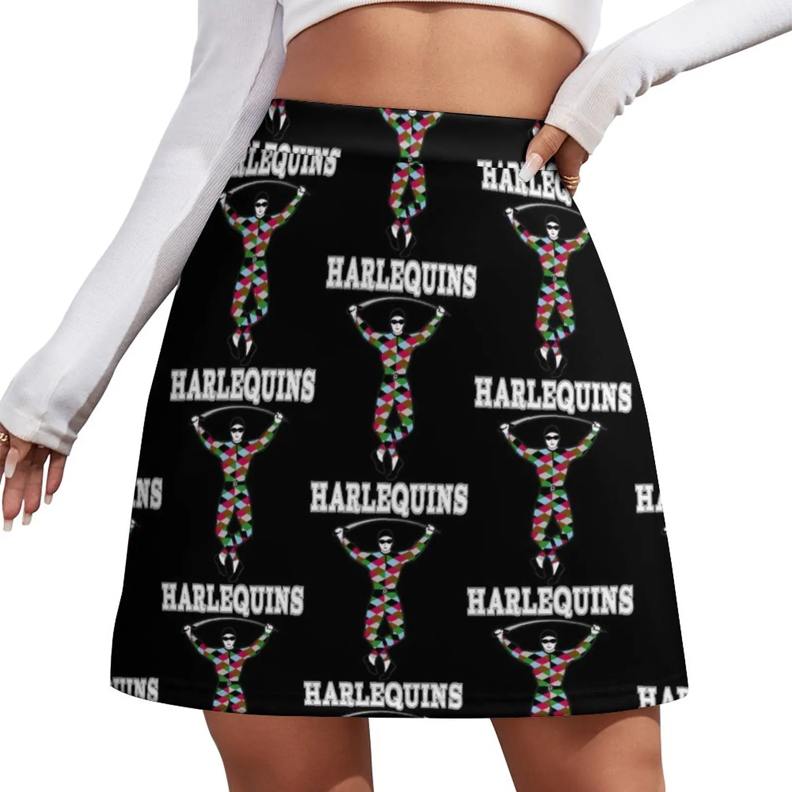 Harlequins rugby football harlequins Mini Skirt Women skirt korean skirt dress women summer 10pcs set skate marker training road cones roller football soccer rugby soft tower skating obstacle roller skate pile suppplies