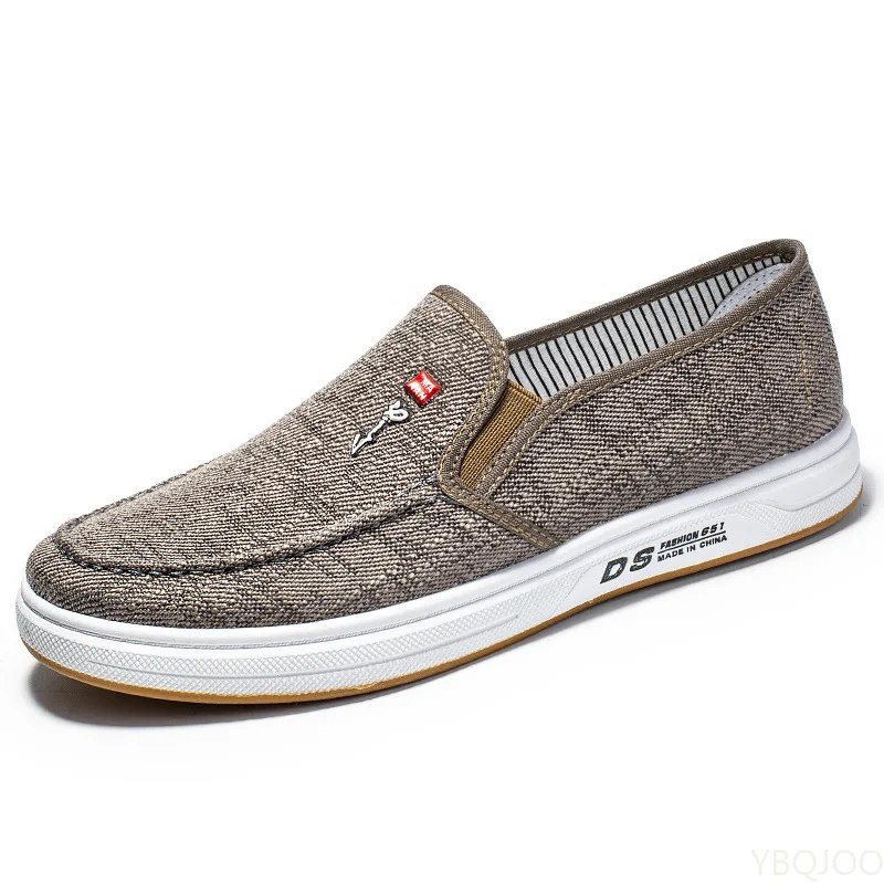 Men's shoes are breathable and light old Beijing cloth shoes men's low top canvas shoes and lazy work shoes 2022 5