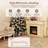 Electric Fireplace Freestanding & Wall-Mounted Heater 6