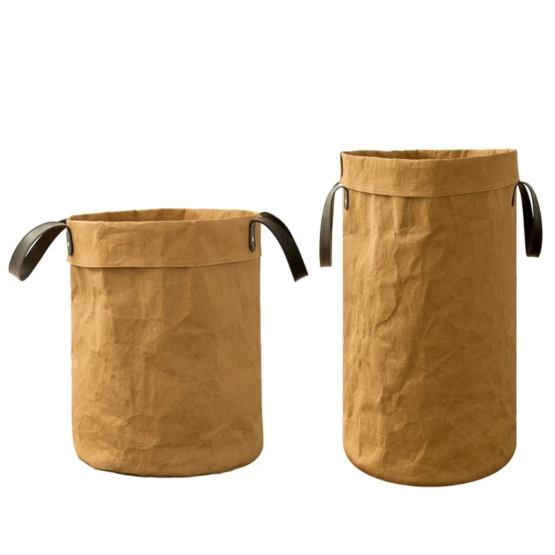 

Waterproof Laundry Storage Basket with Handle Foldable Kid Toy Clothes Drop shipping