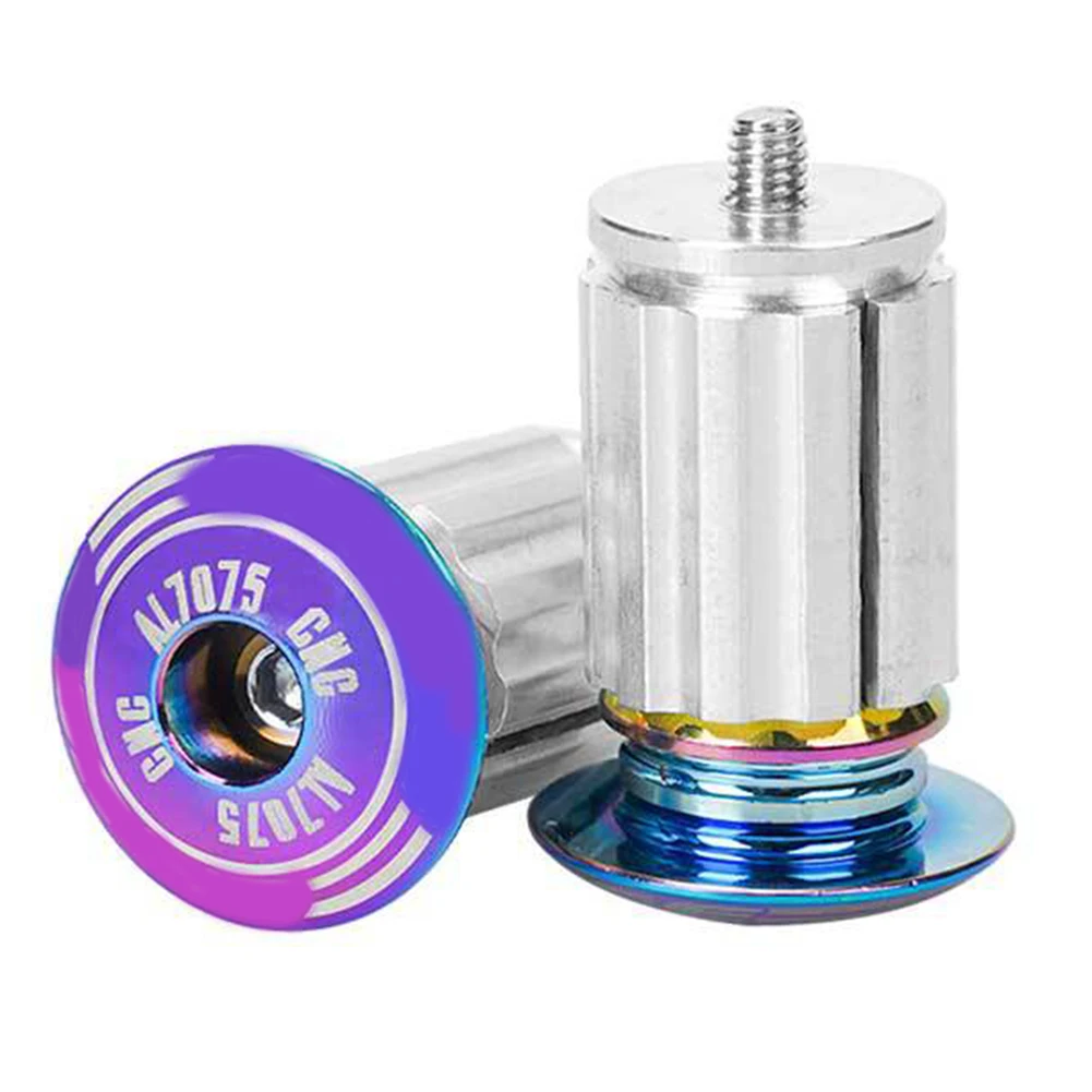 Bicycle Handlebar End Plug Mountain Road Bike Integrated Lockable Cover 18mm Expansion Plug-End Cap Cycling Accessories