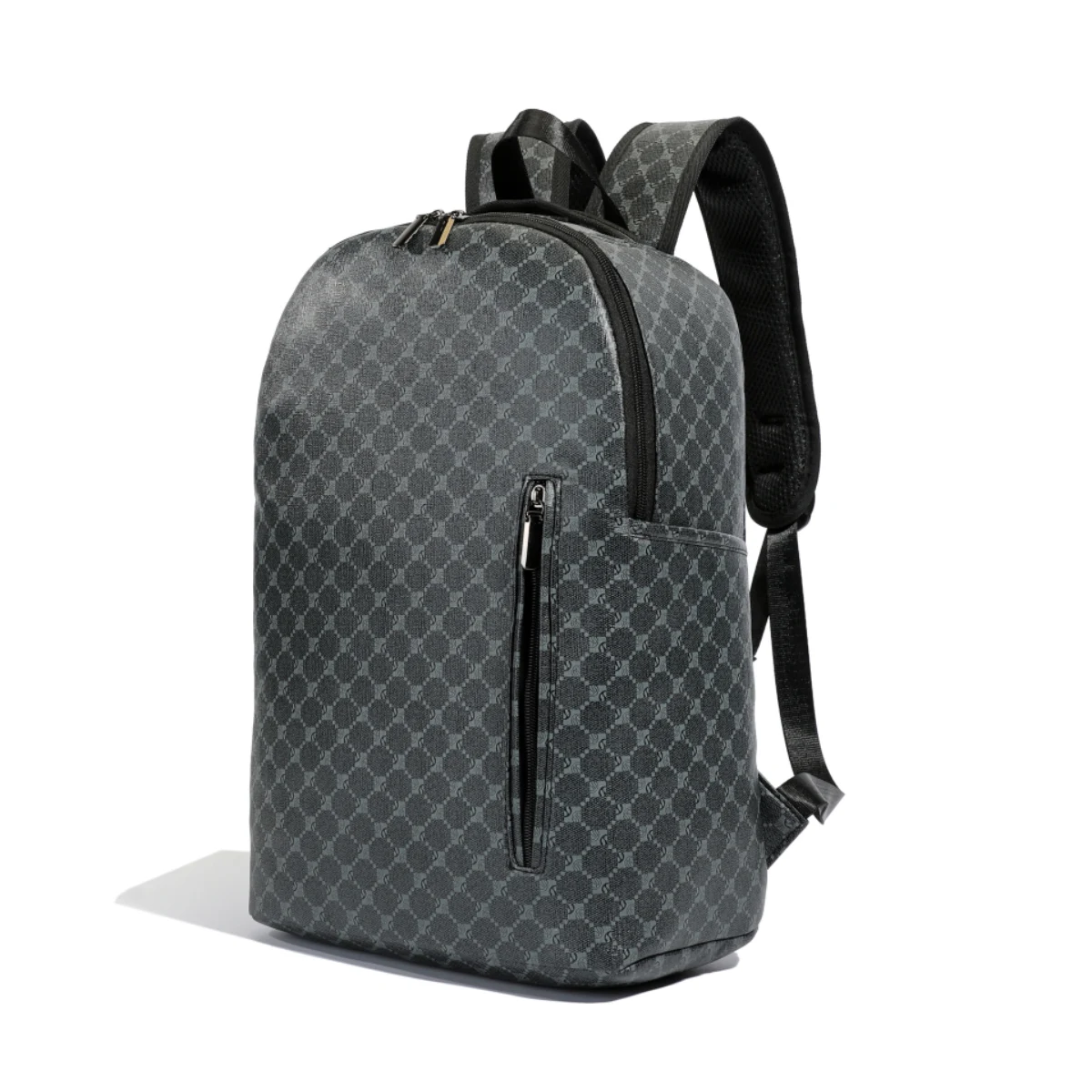 Black High-Quality Travel Backpack, Genuine Waterproof Backpack, Unisex Backpack, Suitable for Male and Female College Students, Middle School Students, Meetings, and Business