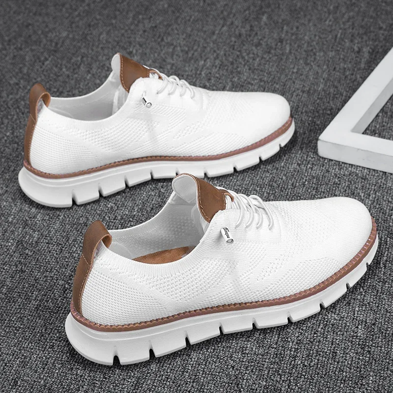 

Summer Men's Sneakers Soft Men Casual Shoes Breathable Mesh Fashion Dropship Loafers Men Sneakers Walking Driving Outdoor Shoes