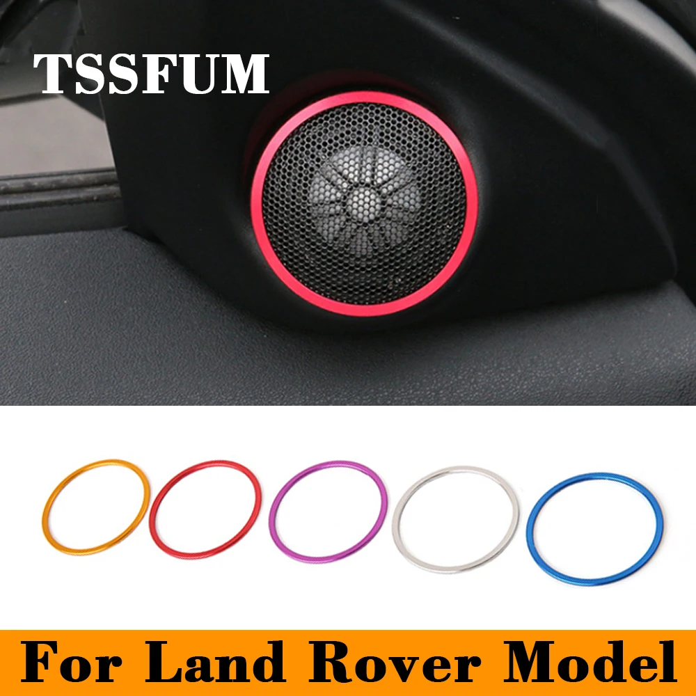 

Декоративное кольцо из алюминиевого сплава для внутренней двери автомобиля, для Land Rover Evoque Rand Rover Sport 2013-2022, автомобильные аксессуары