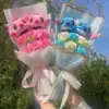 Cartoon Anime Stitch Plush Doll Toy Stuffed Animals Bouquet Gift Box Valentine's Day Christmas Graduation Birthday Gifts 6