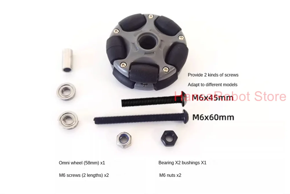 Folding Bicycle Easy Move Universal Wheels Casters Omnidirectional Wheel Accessories for OMNIA