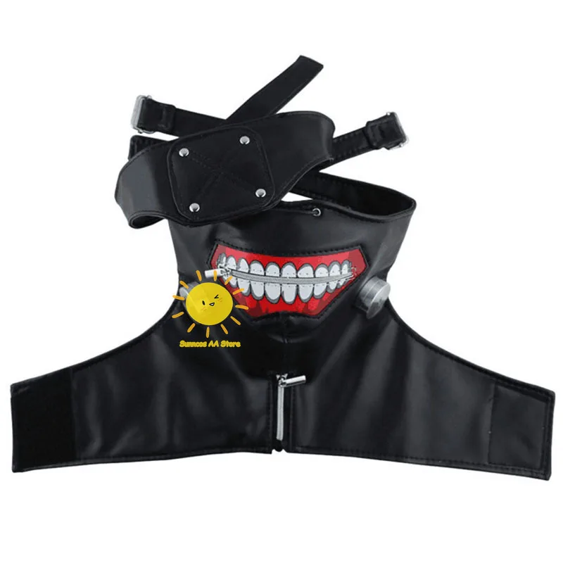 Anime Tokyo Ghoul Cosplay Kaneki Ken Cosplay Kostuums Uniform Maskers Hoodie Jasje Broek Short Full Set Outfits Pruik Heren