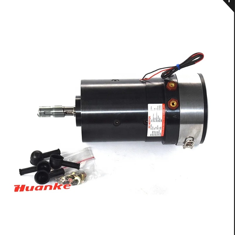 Factory wholesale 24v dc walking separately excited  forklift parts  motor dc driving electric machine xqt-1.2-3h1u for noblift