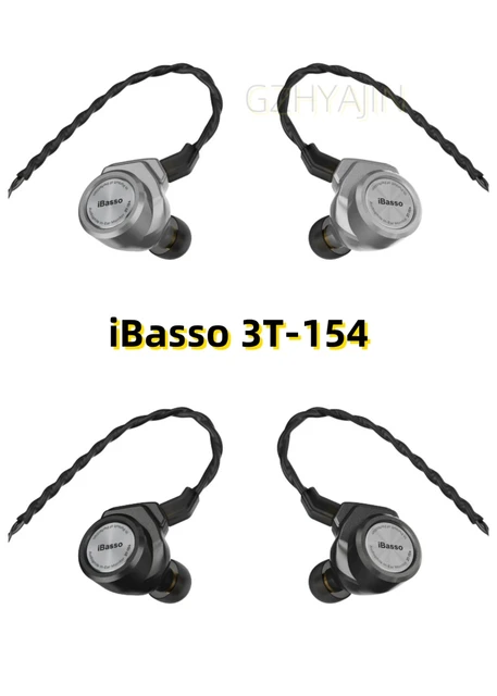 IBASSO 3T-154 Ecouteurs Intra-Auriculaire Noir