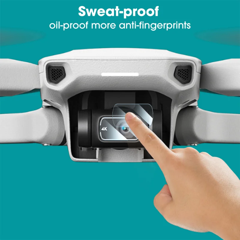 1-3pcs Lens Screen Protector for DJI Mini 2 SE Drone HD Clear Tempered Glass Lens Saver Accessory Anti-Scratch Camera Lens Fim
