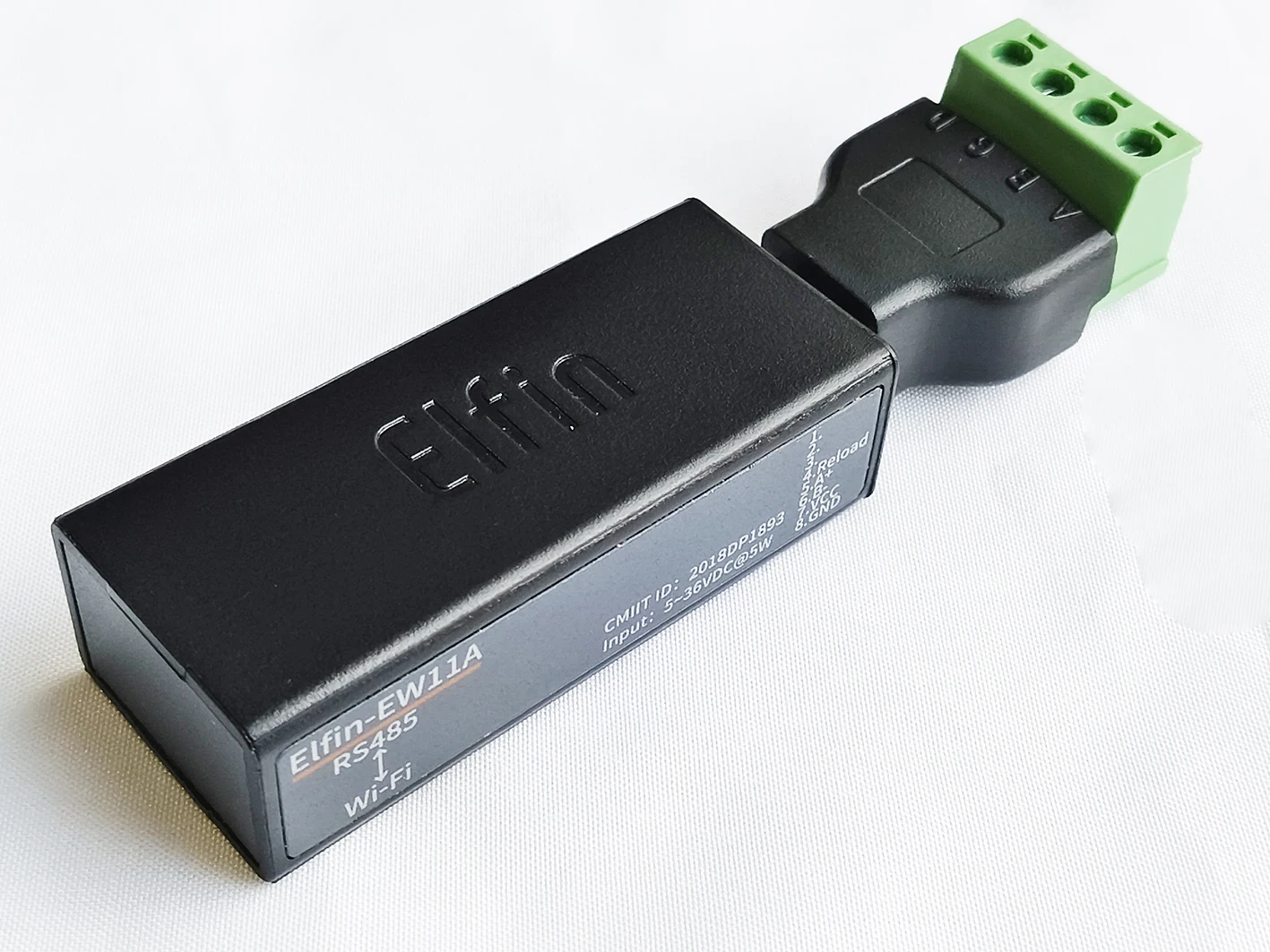 직렬 포트 RS485 - WiFi 직렬 장치 서버 Elfin-EW11 지원 TCP/IP Telnet Modbus TCP 프로토콜 IOT 데이터 전송 변환기