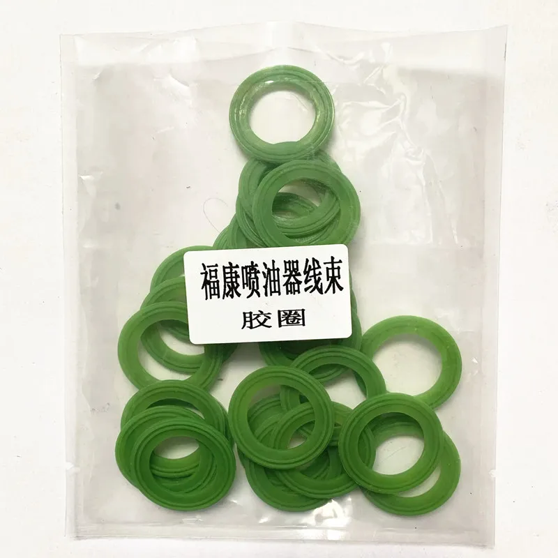 For Foton Cummins Injector Wiring Harness Assembly 4-pin Plug Socket And Injector Rubber Ring