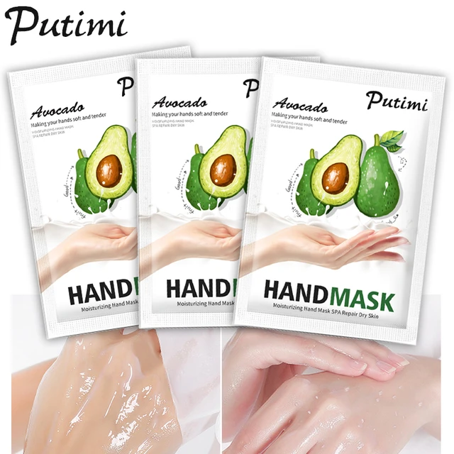 3-10 paia guanti anti-secchezza maschera per le mani anti-età idratante  riparazione esfoliante donne cura della pelle mano Spa guanto maschera  bellezza - AliExpress