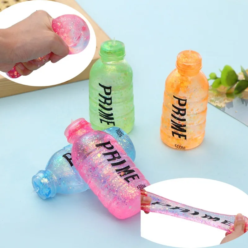 Tabas Squishy Beverage Bottle Squeeze Toy Soft Aurora Maltose Fidget Squishes Fun Stress Relief Sticky Toy Relieve Anxiety Gift 1