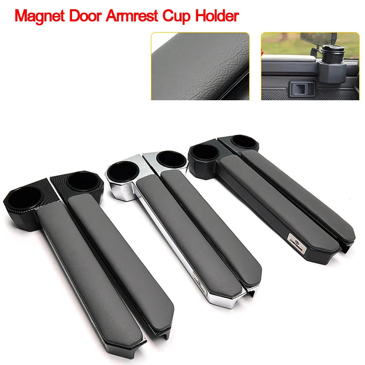 Door Armrest Cup Holder for Toyota Land Cruiser 70 Series