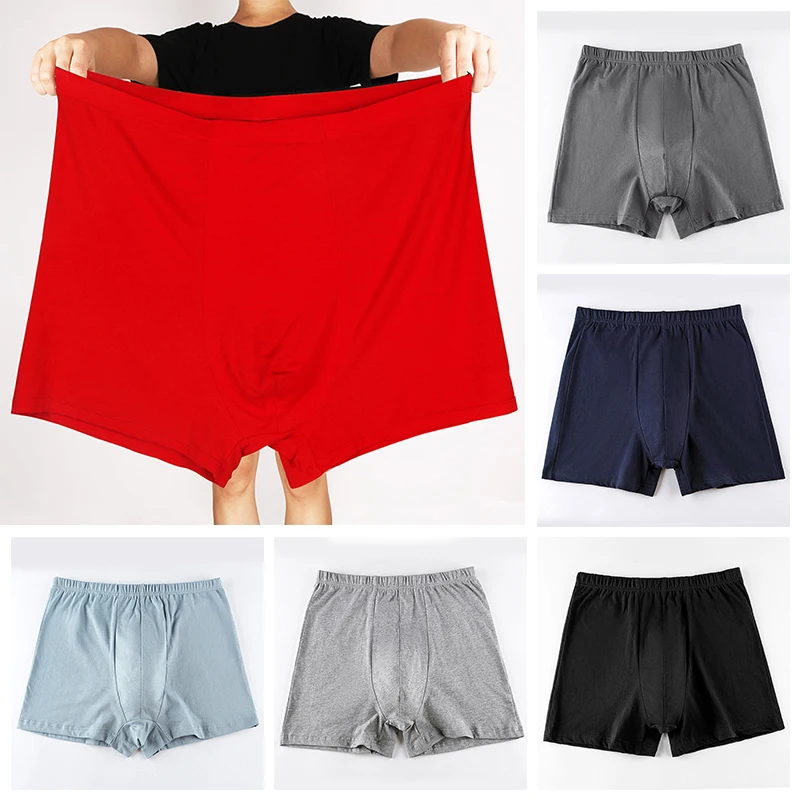 

New High Quality Men Cotton Boxers Oversized Briefs Soft Comfortable Without Fading Plus Size Underwear Shorts Panties XL-7XL