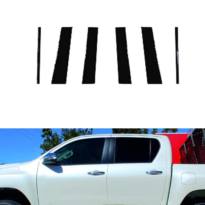    Ʈ ¦ ̵ Ʈ  Į ڵ ƼĿ, Ÿ Hilux 2015-2021 2020 2019 2018 2017 , 6  Ʈ