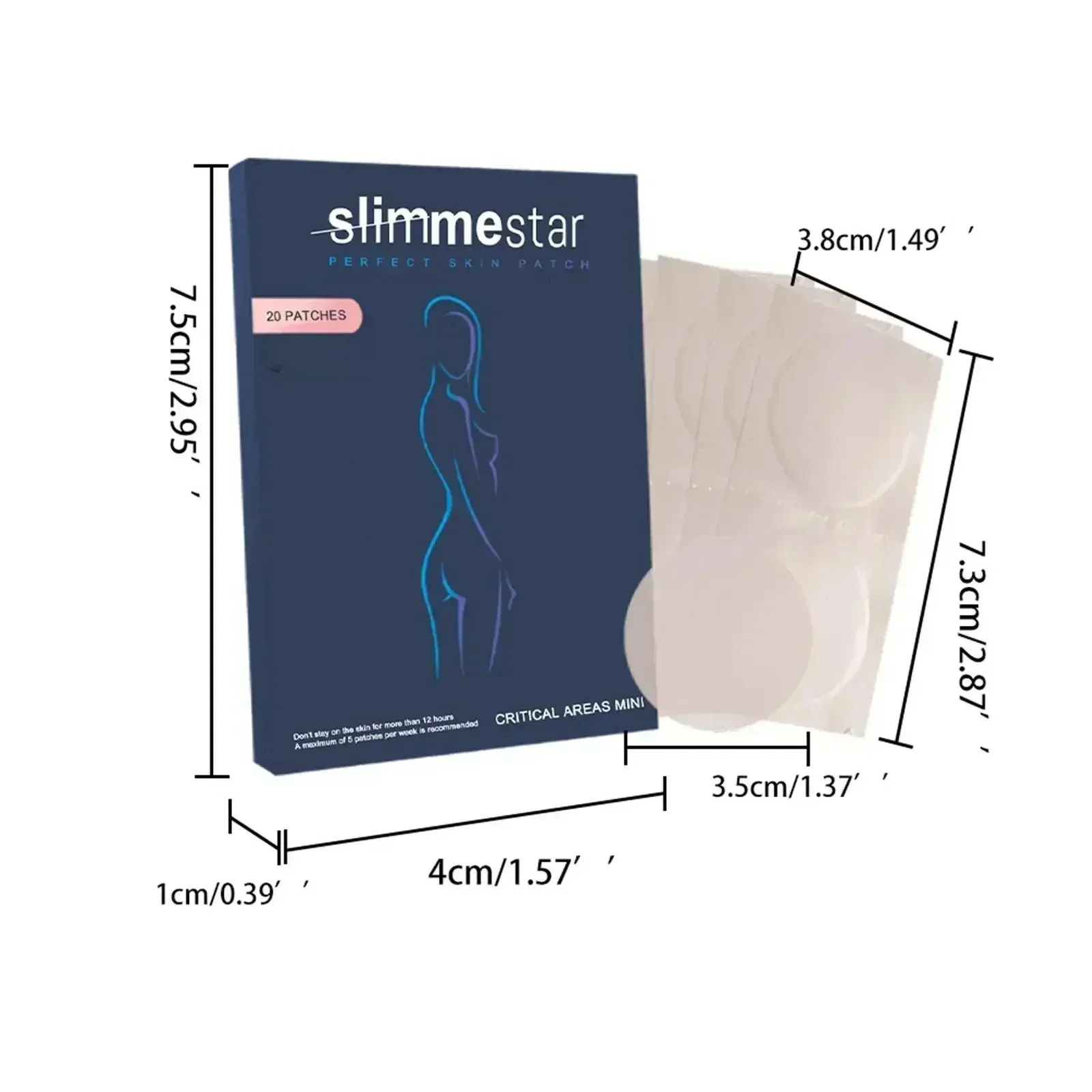 Chinese Medicine Slimming Sticker Skinny Waist Belly Fat Burning Weight Lose Navel Slim Patches 20pcs/box weight loss products,body repairing patches