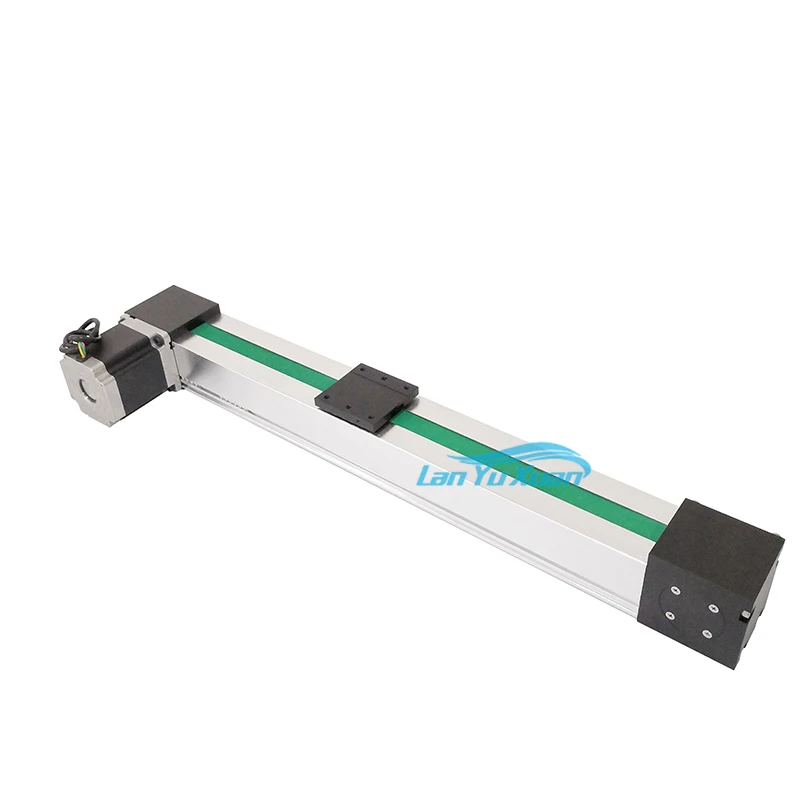 Customized linear synchronous belt slide 80 linear pulley high-speed silent module stepper motor CNC new product package