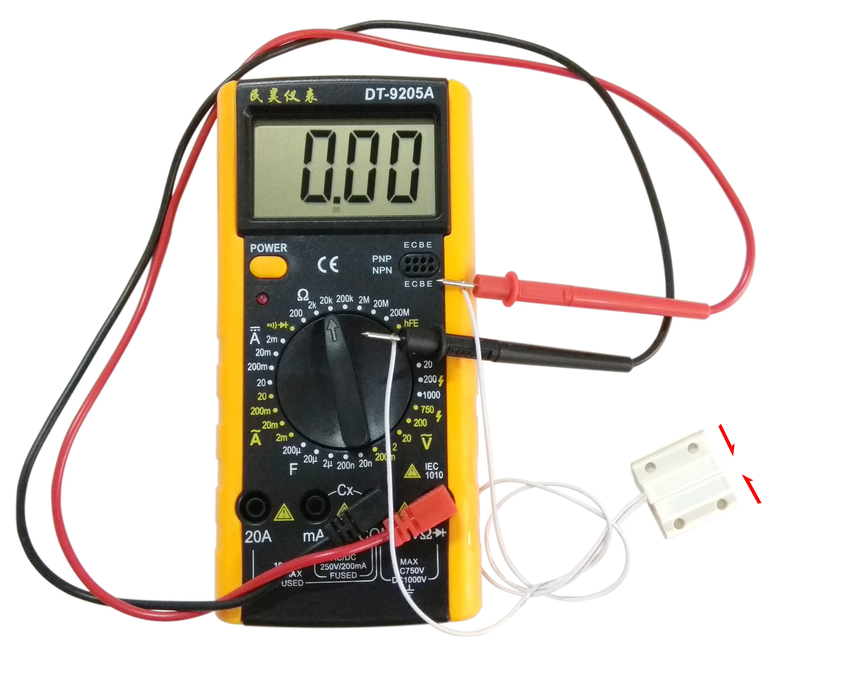 10pcs/lot Wired Door Window Magnetic Sensor Switch