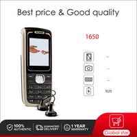 Original Unlocked 1650 Mobile Phone Russian Arabic Hebrew Keyboard Made in Finland