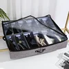 Bed Bottom Shoebox Storage Organizer with Adjustable Dividers Foldable Dustproof Moisture-proof Organization with Lid Visual 1