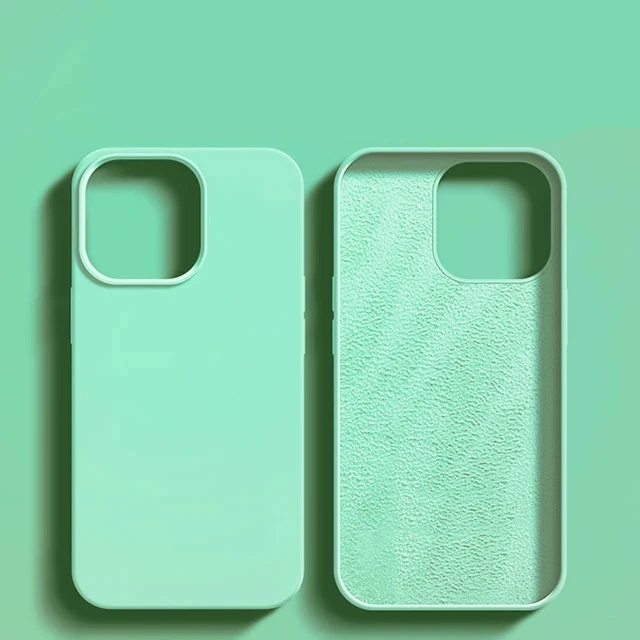 Premium Shockproof Liquid Silicone Phone Case - Luxury Protective Cover Accessory