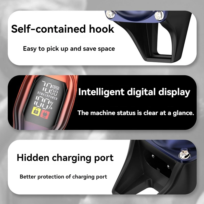 Stainless steel hairdresser electric push cut hair charging type electric push artifact automatic razor home electric hairdresse BEST SELLERS