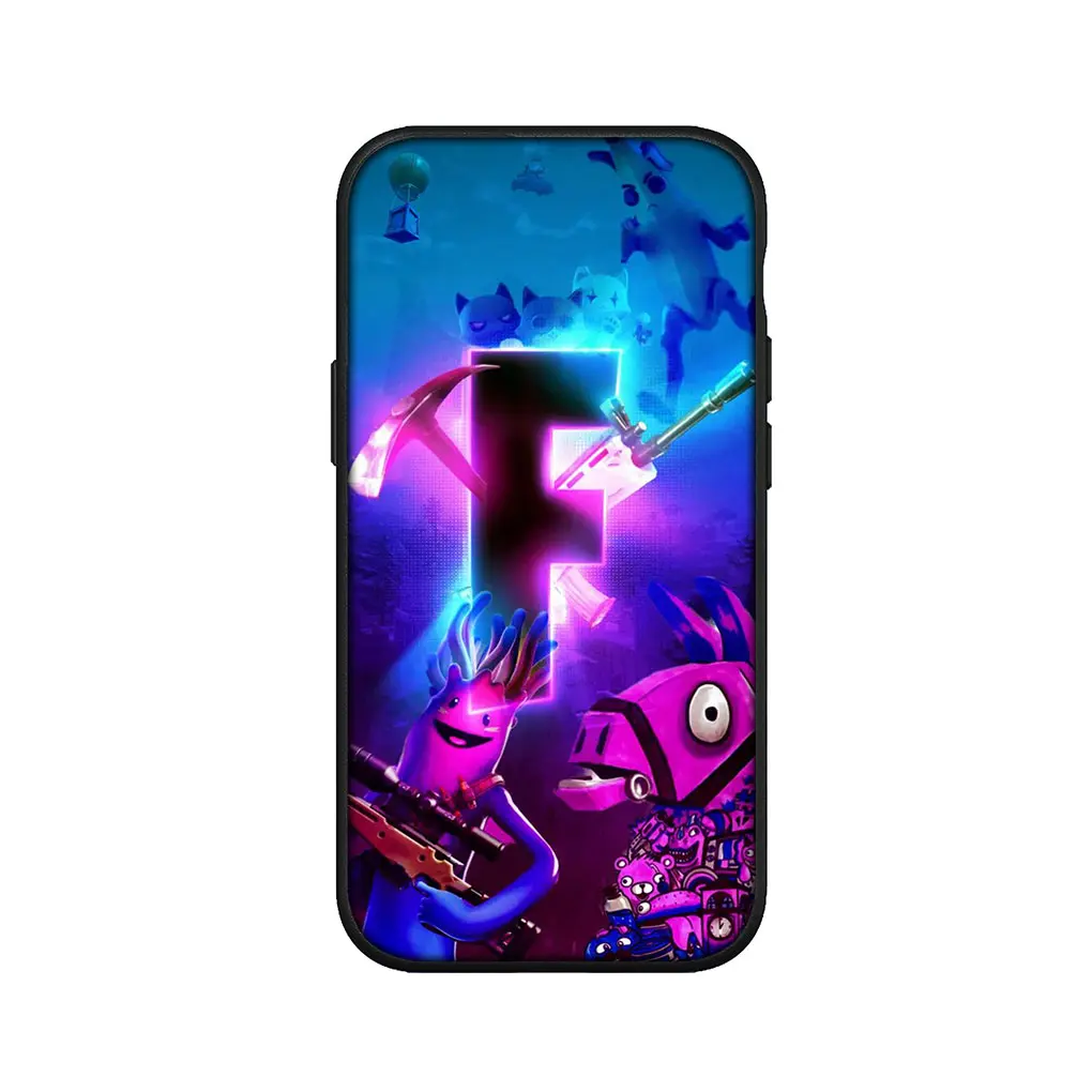 Wallpaper F-Fortnites-Poster Skin Soft Case für Apple iPhone 16 15 14 13 12 11 Pro Max 6 6S Plus + SE 15+ 16+ Handyhülle