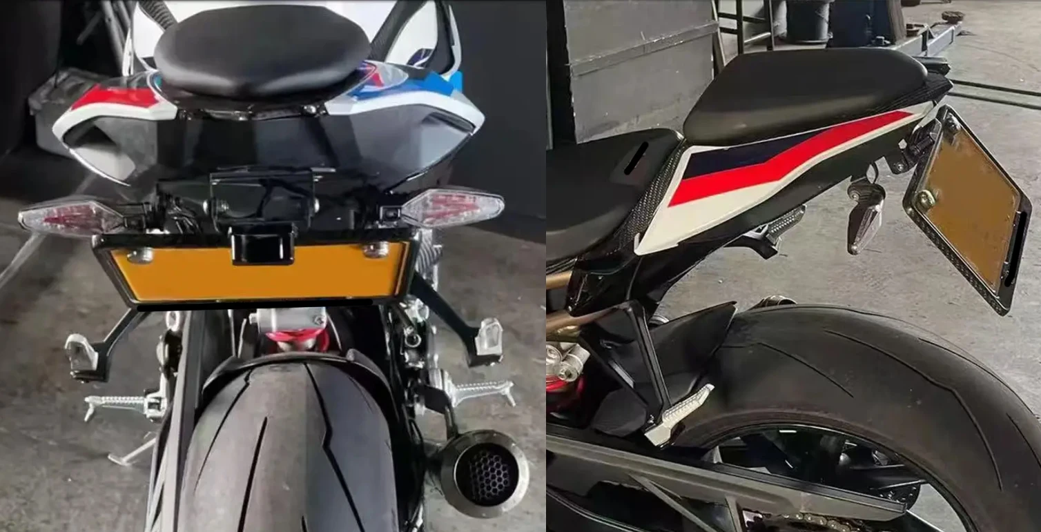 BMW S1000RR S1000R M1000RR M1000R 2019-2025 접이식 번호판 홀더 브래킷 리어 펜더 엘리미네이터 숏