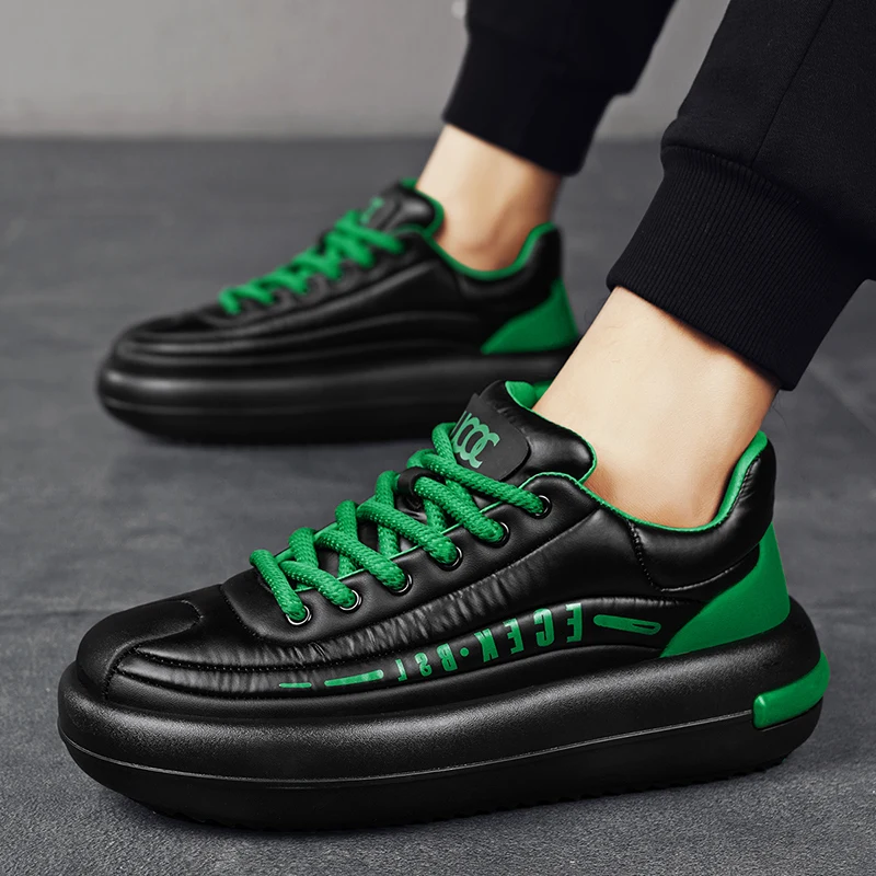 

Hot-selling Men's Casual Sports Shoes Spring New Colorful Matching Fashionable Shoes Comfortable Thick-soled Low-top Men's Shoes