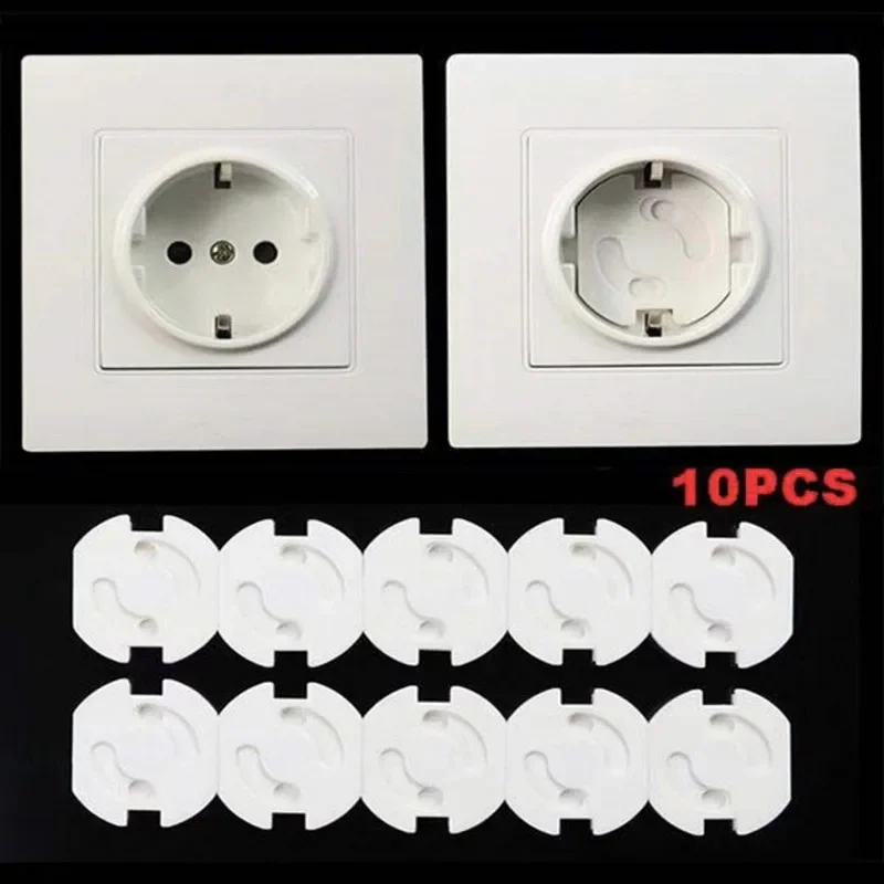 20Pcs Anti Electric EU Plug Sockt Cover Sockproof Safety Electrical Outlet For Kids
