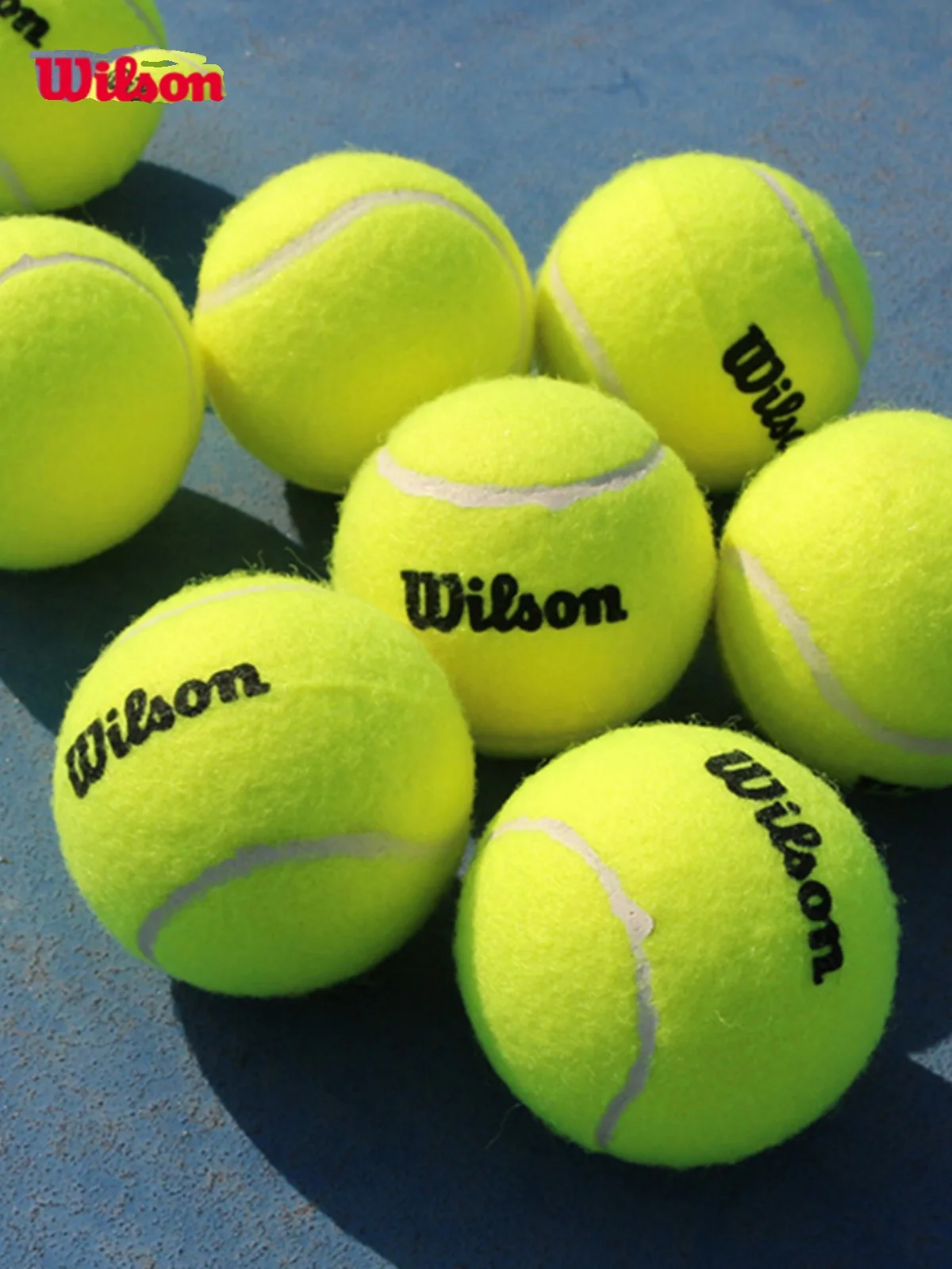 Tennis Balls 3/5/10pcs/lot Wilson Training Ball Game Tennis Ball Machine Resistant to Playing Non-Pressure Constant Pressure Tennis