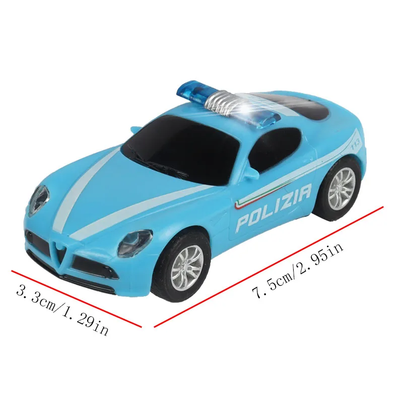 2 szt. Samochodowe analogowe wyścigowa elektryczna wyścigowe 1 64 1/64 1:64 policyjne akcesoria do samochody zabawkowe dla Carrera Go Scalextric