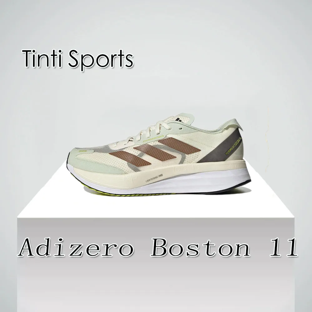 Football Shoes Adidas ADIZERO BOSTON 11 Man and Women Breathable Shock Absorbing Anti-slip Marathon Running