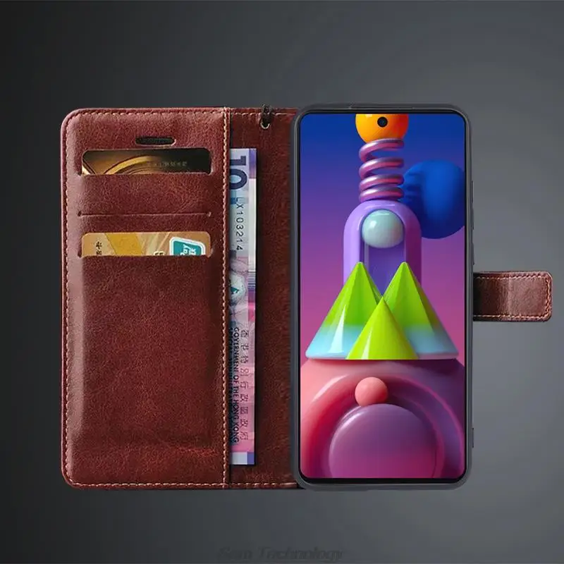 Elegant Leather Card Holder Wallet Case - Premium Flip Cover