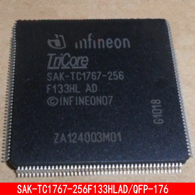 1-10PCS SAK-TC1767-256F133HR QFP-176 Vulnerable CPU chip of diesel EDC17 computer board