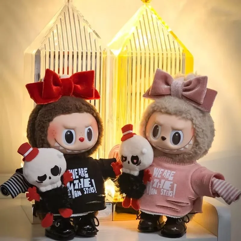 Suitable For Labubu Valentine'S Day Original Clothes 17/38/58cm