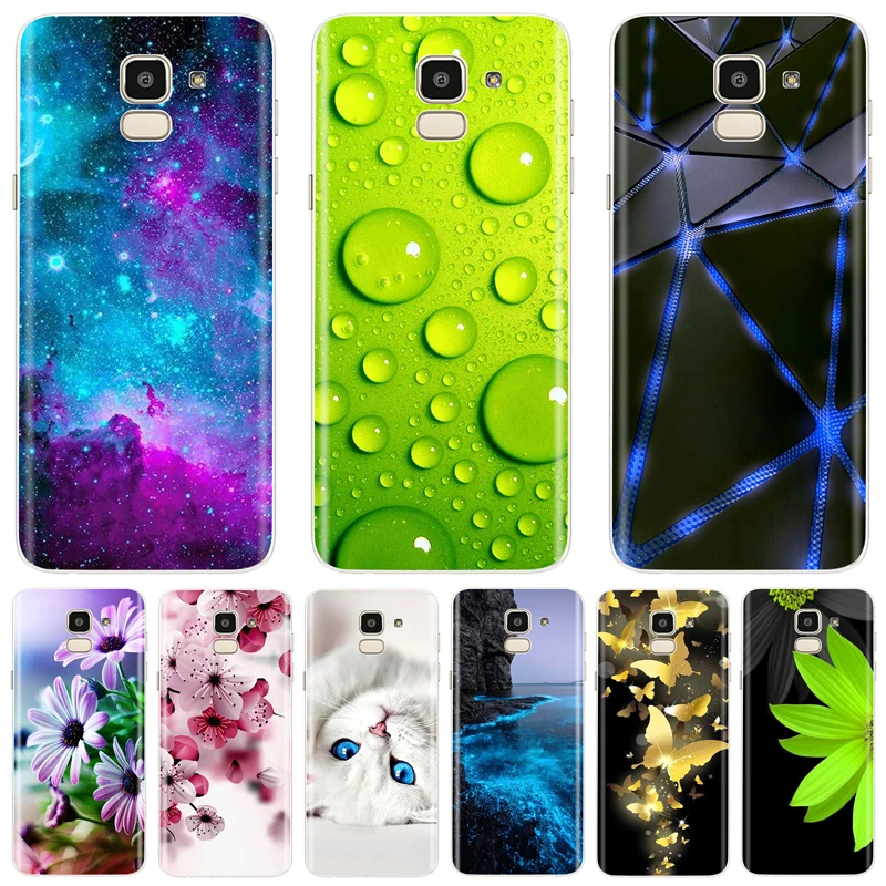 Para Samsung J6 2018 Caso J600 J600f Capa Macia Tpu Caso Para